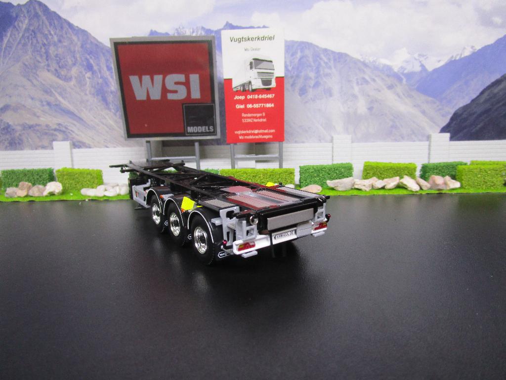Wsi White Line 03-1148, Swapbody Tank Container Chassis 3as, Ophalen, Nieuw, Bus of Vrachtwagen, Wsi