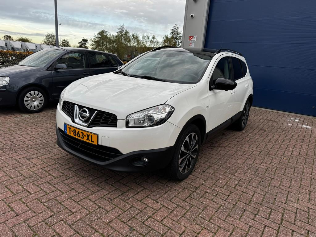 Nissan Qashqai +2, Euro 5, Gebruikt, Zwart, Wit