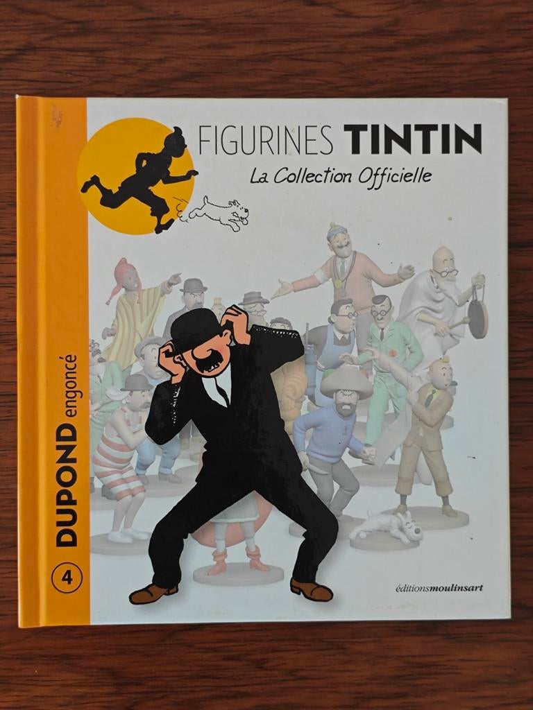 Figurines Tintin: Dupond, Eén stripboek, Ophalen of Verzenden