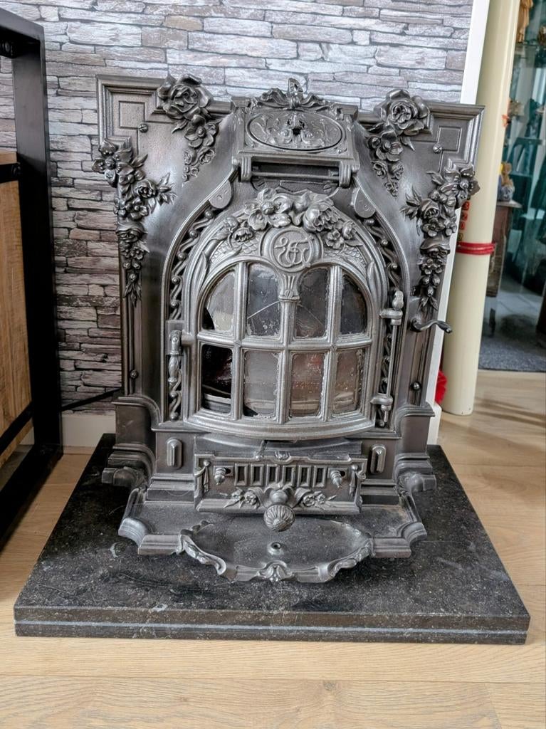 Borg kachel, Ophalen, Gebruikt, Overige brandstoffen, Kolenkachel