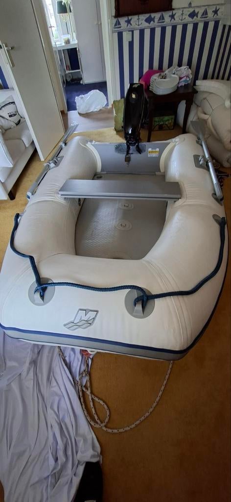 Quicksilver 240 Airdeck met 3.3pk, Airdeck, Gebruikt, Benzine, Minder dan 70 pk