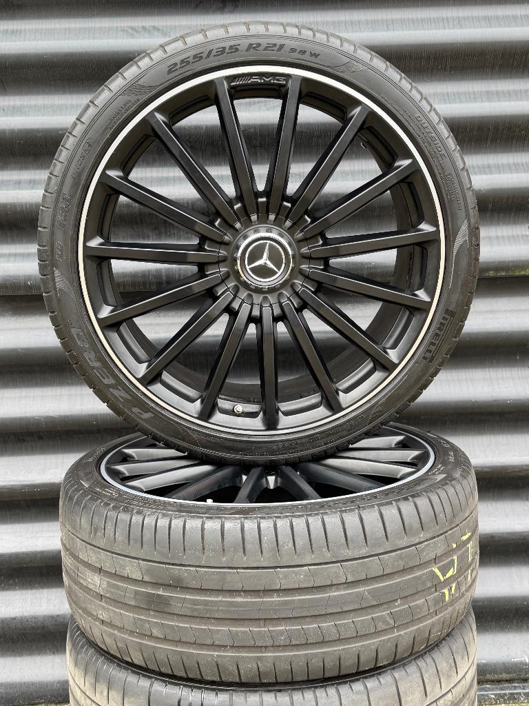 21” Zgan Orig Mercedes Amg Gla Glb glb35 Gla35 Velgen Banden, Ophalen, Gebruikt, 255 mm, 21 inch