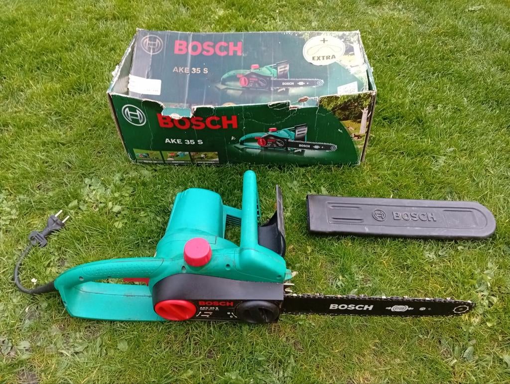 Bosch AKE 35 S Kettingzaag, Ophalen, Gebruikt, Kettingzaag