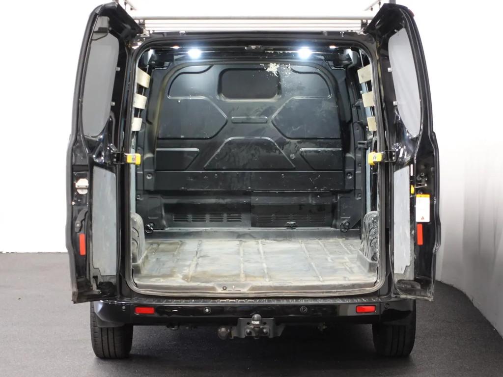 Ford Transit Custom 170pk Automaat L2H1 Raptor € 27.490,00, Euro 6, 4 cilinders, Leder en Stof, Zwart