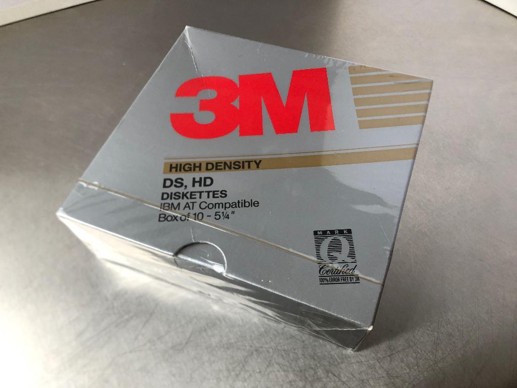 Nieuwe 3M disk 5 1/4" High Density DS, HD floppy diskettes, Ophalen of Verzenden, Nieuw, Overige typen, 3m
