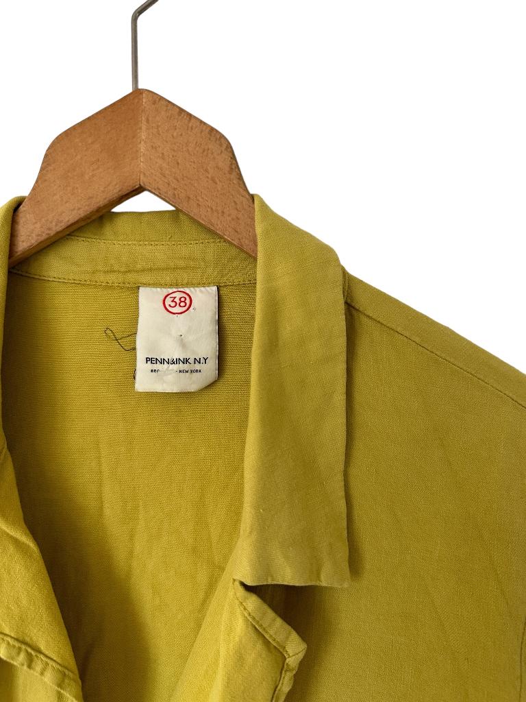 Penn & Ink vest M, Kleding | Dames, Truien en Vesten, Maat 38/40 (M), Geel, Ophalen of Verzenden, Zo goed als nieuw