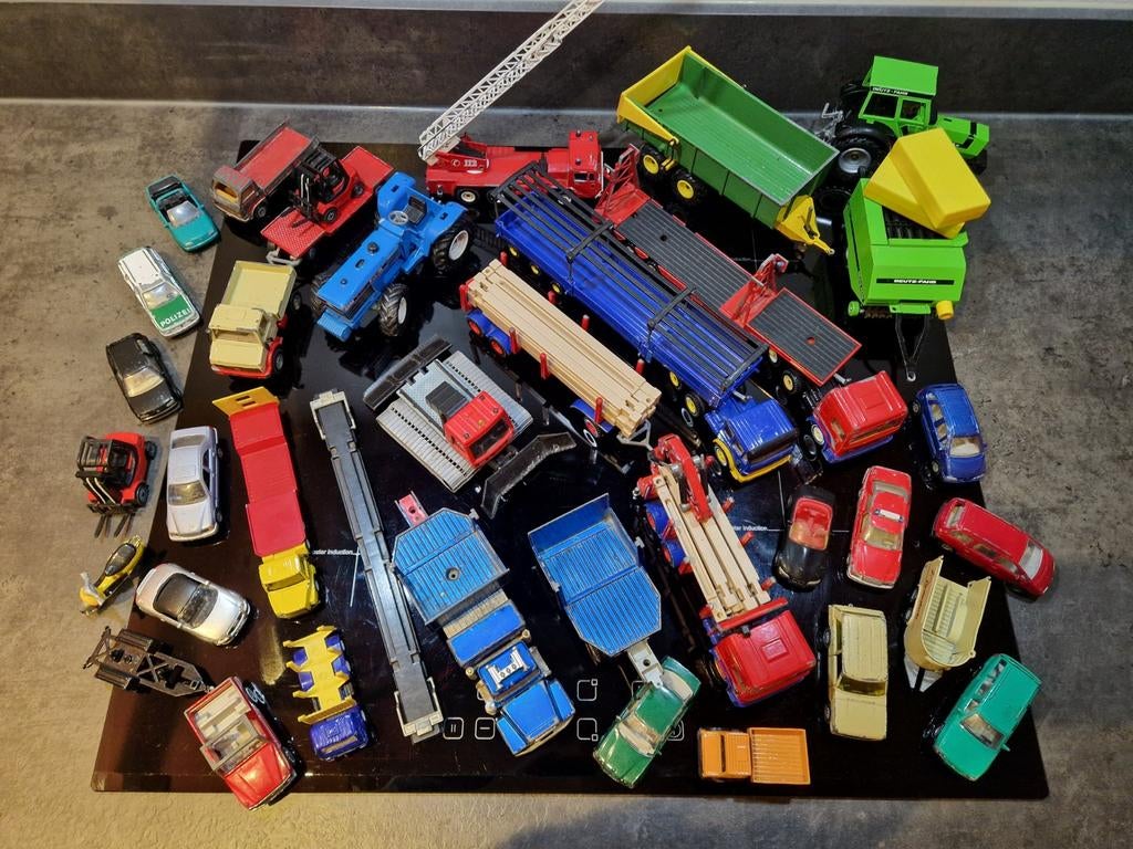 Partij SIKU modellen., Hobby en Vrije tijd, Modelauto's | 1:50, Gebruikt, Overige typen, SIKU, Ophalen of Verzenden