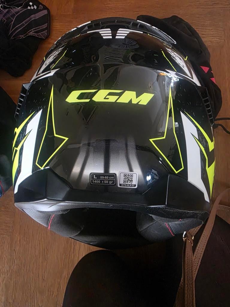 CGM Integraalhelm Karting/Motor Maat L Nieuw, Motoren, Overige merken, Ophalen of Verzenden, Nieuw zonder kaartje, Integraalhelm