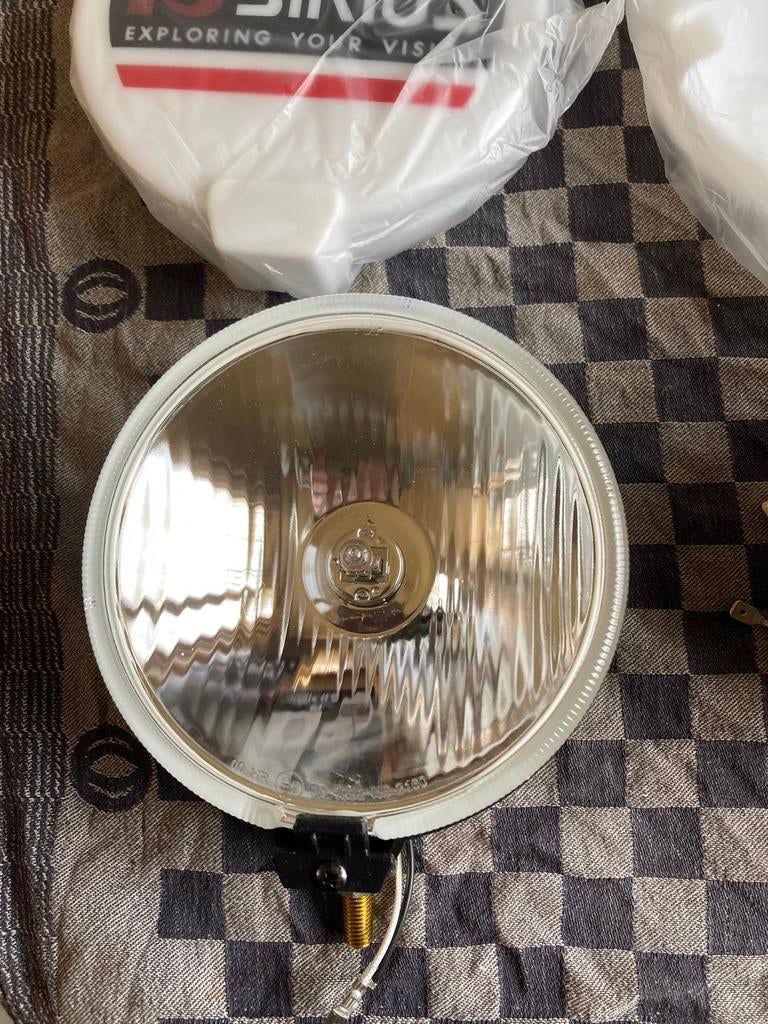 Oldtimer 2 verstralers met covers merk Sirius diameter 16 cm, Ophalen of Verzenden, Nieuw