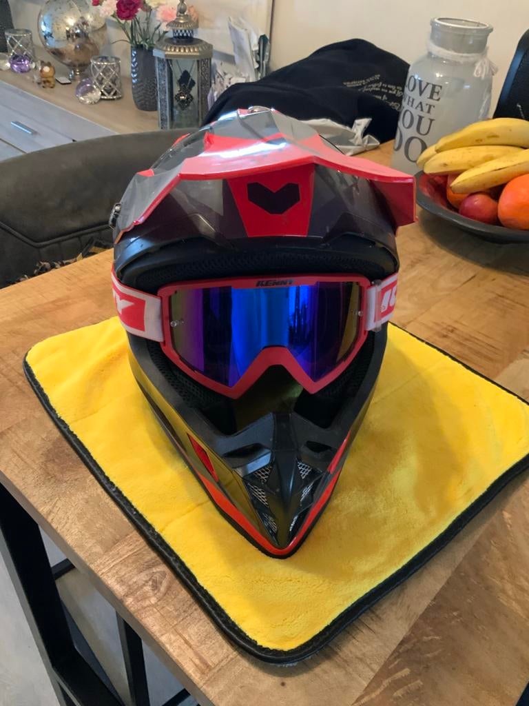 Crossmotor helm - Maat L - Zo goed als nieuw, Ophalen