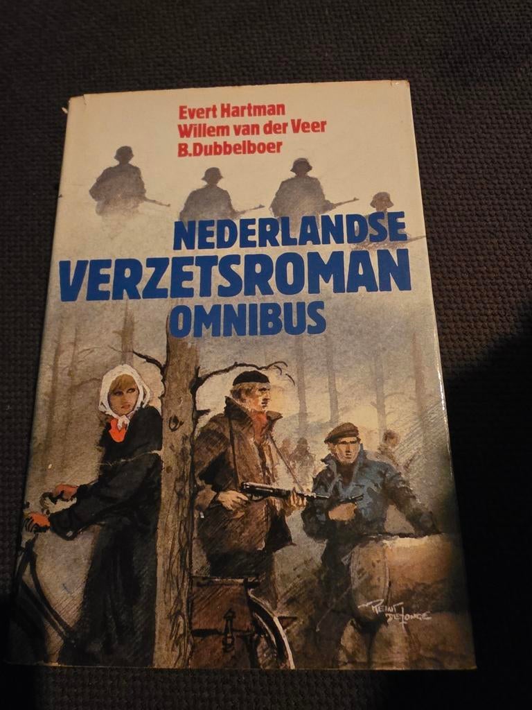 Nederlandse Verzetsroman Omnibus - Hartman, van der Veer, Ophalen of Verzenden, Evert Hartman, Willem van der Veer, B. Dubbelboer