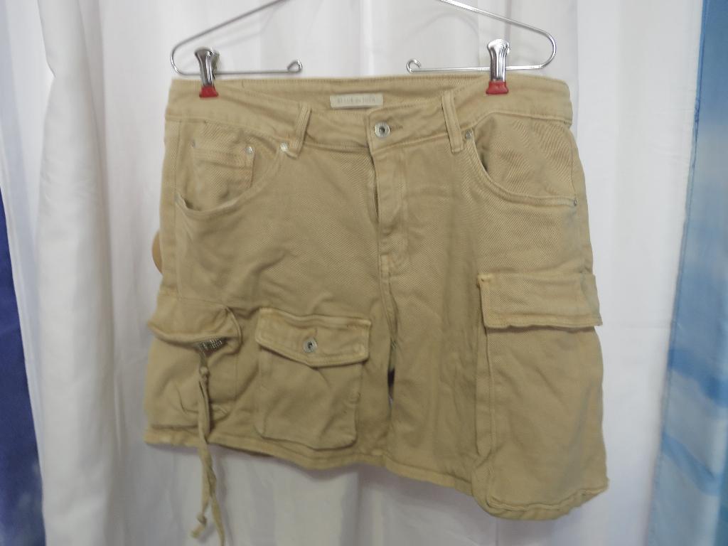 nieuwe camel korte broek stretch mt xxl = 54 place du jour, Maat 52/54 (L), Overige kleuren, Nieuw, Ophalen of Verzenden