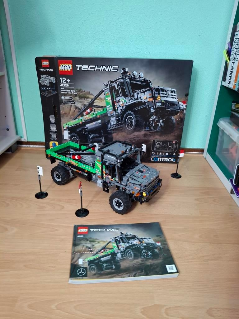 Lego techniek Mercedes-Benz 44 zetros trail truck 42129, Kinderen en Baby's, Speelgoed | Duplo en Lego, Ophalen of Verzenden, Zo goed als nieuw