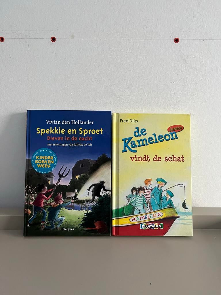 Boeken: Spekkie en Sproet & De Kameleon, Ophalen of Verzenden, Gelezen, Fictie algemeen