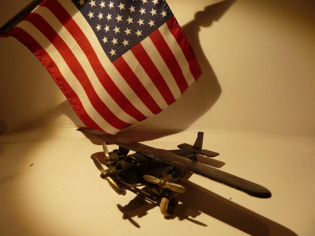 TOOTSIE TOYS USA  3 MOTORIG VLIEGTUIG uit 1932 PRIJS: € 55.=, Ophalen of Verzenden