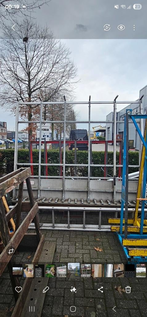 glasresteel lansing glasbok glaszetter renault trafic, Gebruikt, Overige typen, 160 cm of meer, 160 cm of meer