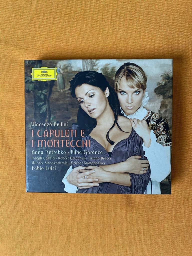 Bellini - I Capuleti e I Montecchi - Anna Netrebko, Garanca, Met libretto, Opera of Operette, Ophalen of Verzenden, Zo goed als nieuw
