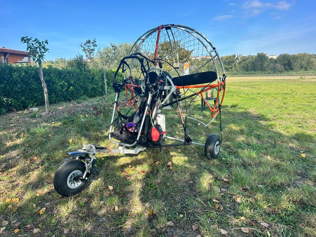 Fly products Vertigo, Minari 200, 140cm prop., Ophalen, Zo goed als nieuw, Paramotor