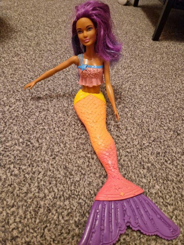 Zeemeermin Barbie pop, Ophalen of Verzenden, Gebruikt, Barbie