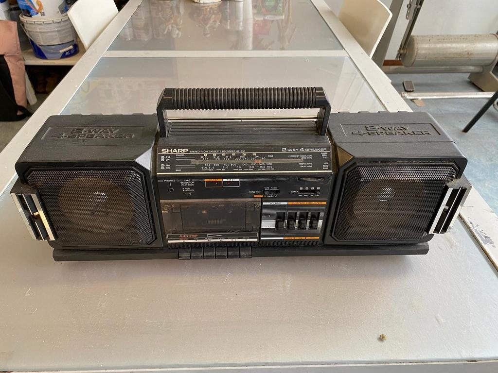 Ghettoblaster, Ophalen, Gebruikt