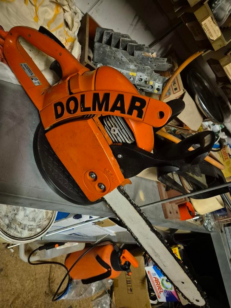 Dolmar PS-2 Kettingzaag - Nieuwe ketting,, Ophalen of Verzenden, Gebruikt, Boomzaag, Dolmar