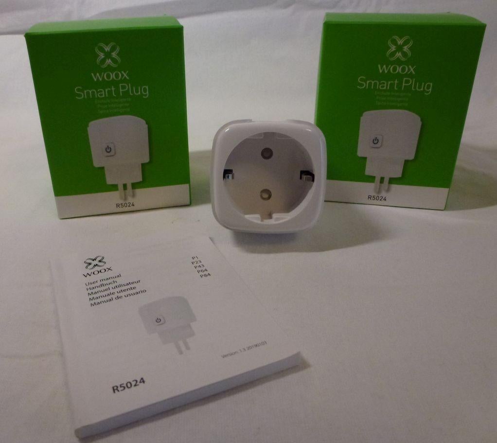 WOOX Smart Wi-Fi plug R5024 €10,= per stuk NIEUW, Ophalen of Verzenden, Nieuw, Stekker