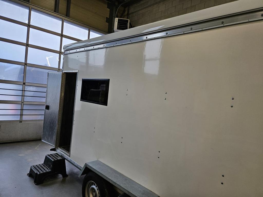 Mooie trailer voor kart/motorsport, Ophalen of Verzenden, Zo goed als nieuw
