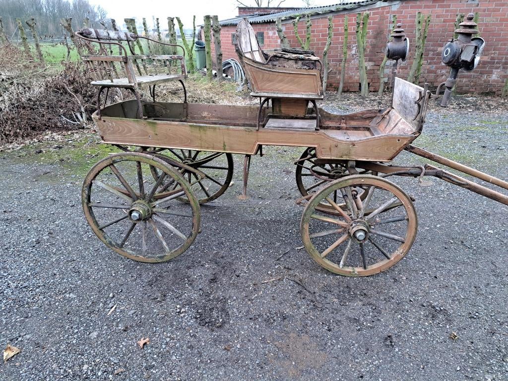 Koets koetsen rijtuigen decoratie, Ophalen