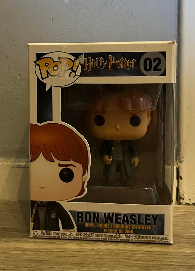 Harry Potter Funko Pops - Ron Weasley & Cedric Diggory, Ophalen of Verzenden, Zo goed als nieuw