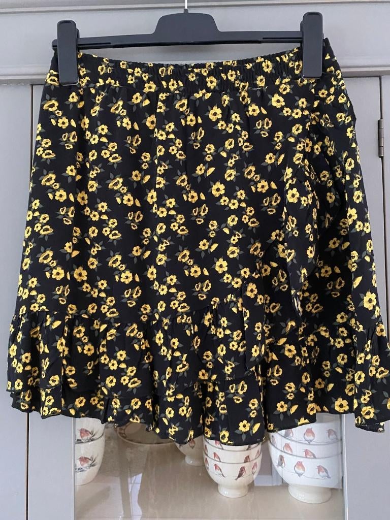 Rok Rokje The Sting Seven Sisters zwart geel Maat M/L Nieuw, Kleding | Dames, Rokken, Maat 38/40 (M), The Sting, Zwart, Nieuw