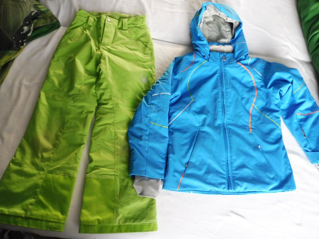 Compleet skipak Spyder 152 skijas skibroek ski jas broek, Kinderen en Baby's, Ophalen, Zo goed als nieuw, Meisje, Broek