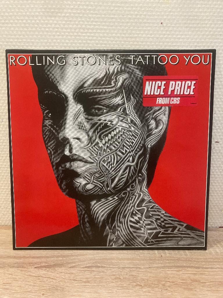 the Rolling Stones - tattoo you EU (NL) original inners LP, Cd's en Dvd's, Vinyl | Rock, Ophalen of Verzenden, Zo goed als nieuw