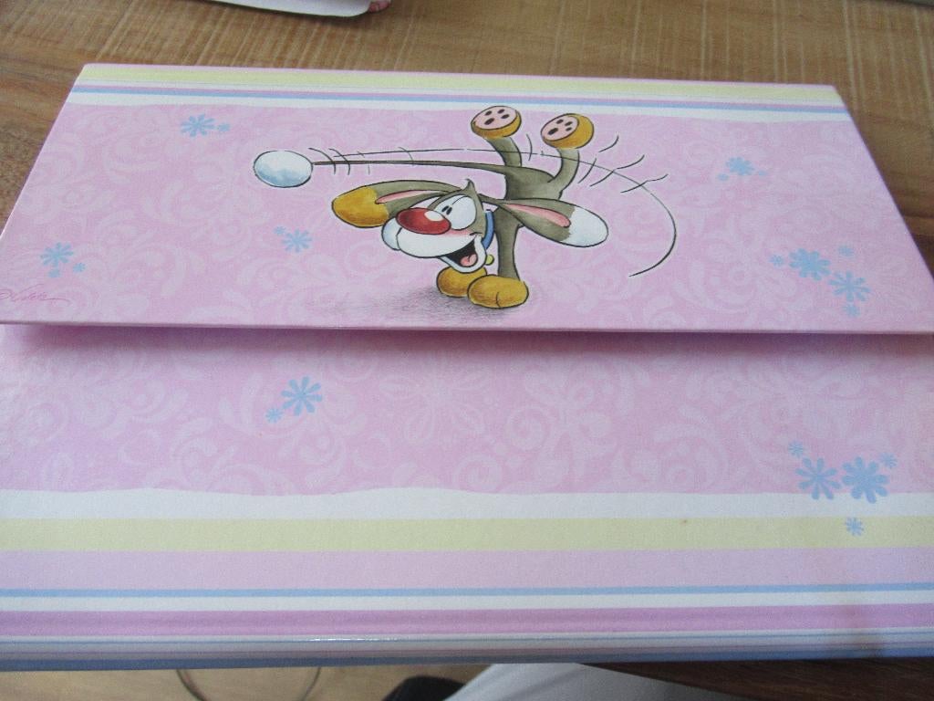 Diddl SPECIAAL BRIEFPAPIER a5 BIBOMBL nos. 73 + 74 + 75 /map, Ophalen of Verzenden, Overige figuren, Zo goed als nieuw, Papier, Kaart of Schrift