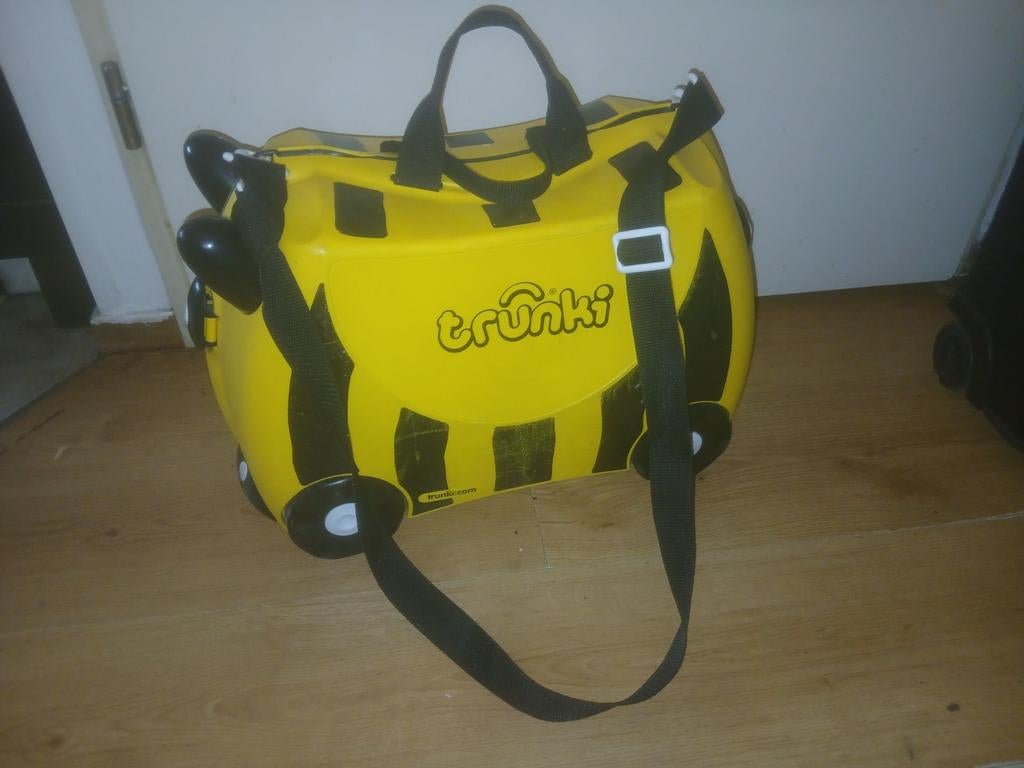 Trunki kinder reiskoffer, Gebruikt, Hard kunststof, Minder dan 50 cm, Ophalen of Verzenden