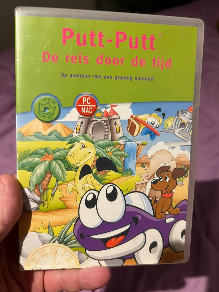 dvd Putt putt, op reis door de tijd, Ophalen of Verzenden, Zo goed als nieuw