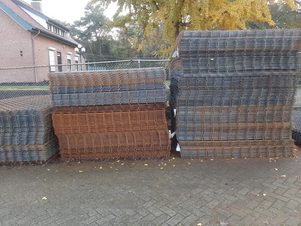 GOEDKOOP staalmatten draadmat betonijzer staat matten, Doe-het-zelf en Verbouw, Metalen, Ophalen of Verzenden, Nieuw