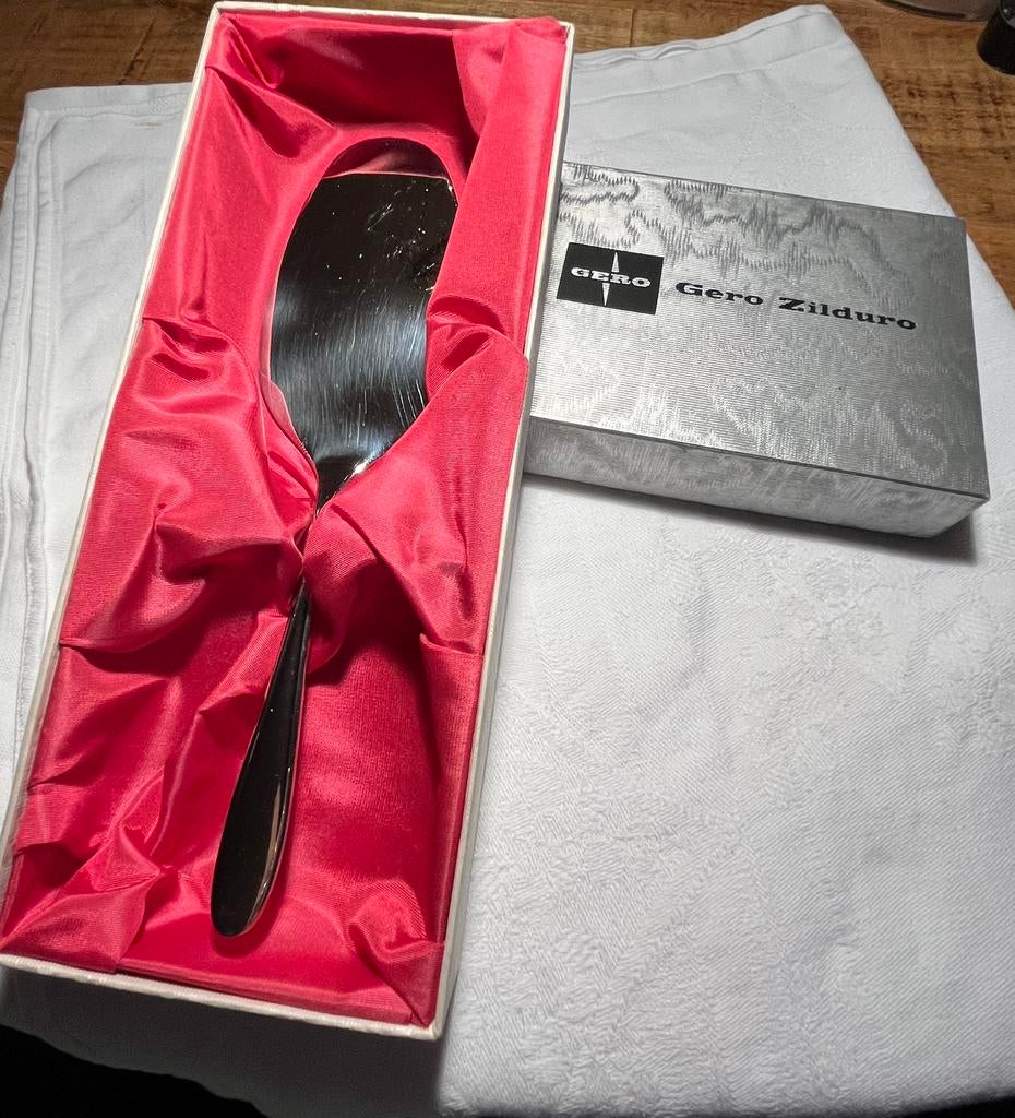 Gero Zilduro taartschep 20 cm in doos, Ophalen of Verzenden