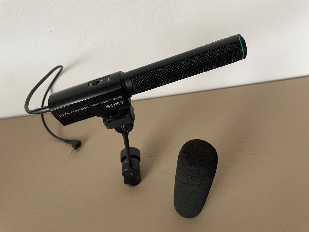 Sony ECM-K100 microfoon + SAD100, Ophalen of Verzenden, Zo goed als nieuw, Overige typen