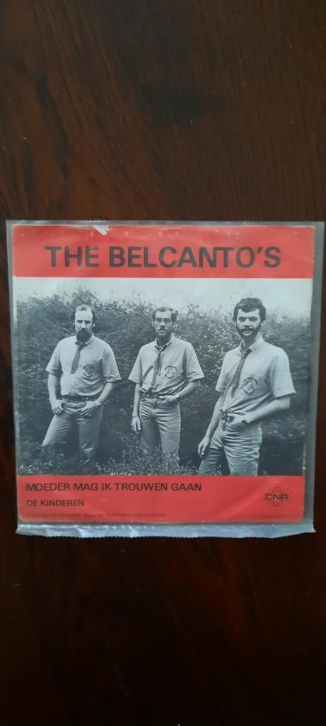 Piratensingle. The Belcanto's. De kinderen., Verzenden, Zo goed als nieuw, Overige formaten, Levenslied of Smartlap