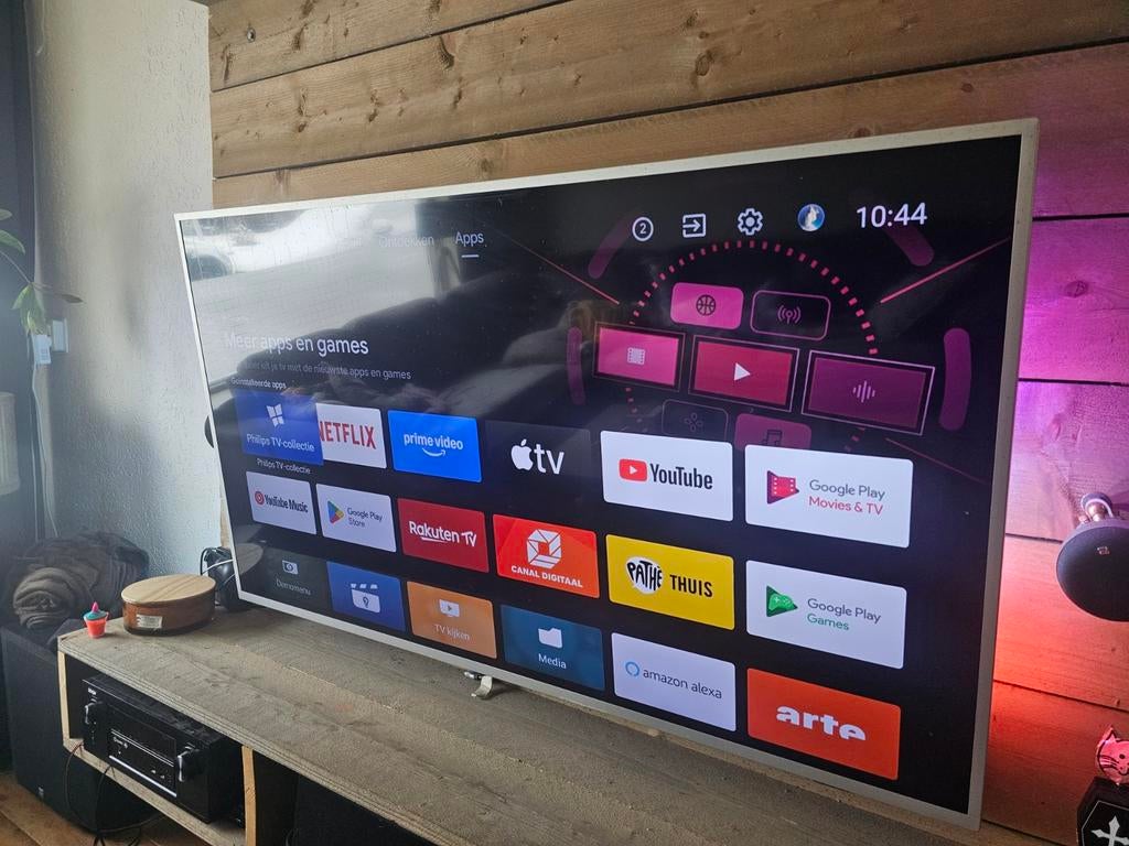 Philips The One 65PUS Smart TV, Philips, 50 Hz, Ophalen of Verzenden, 100 cm of meer