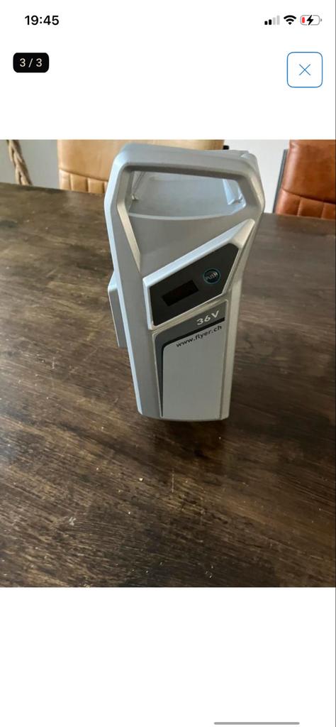 Flyer Fietsaccu 36V - Goedwerkend - 60km Bereik, Ophalen, Gebruikt