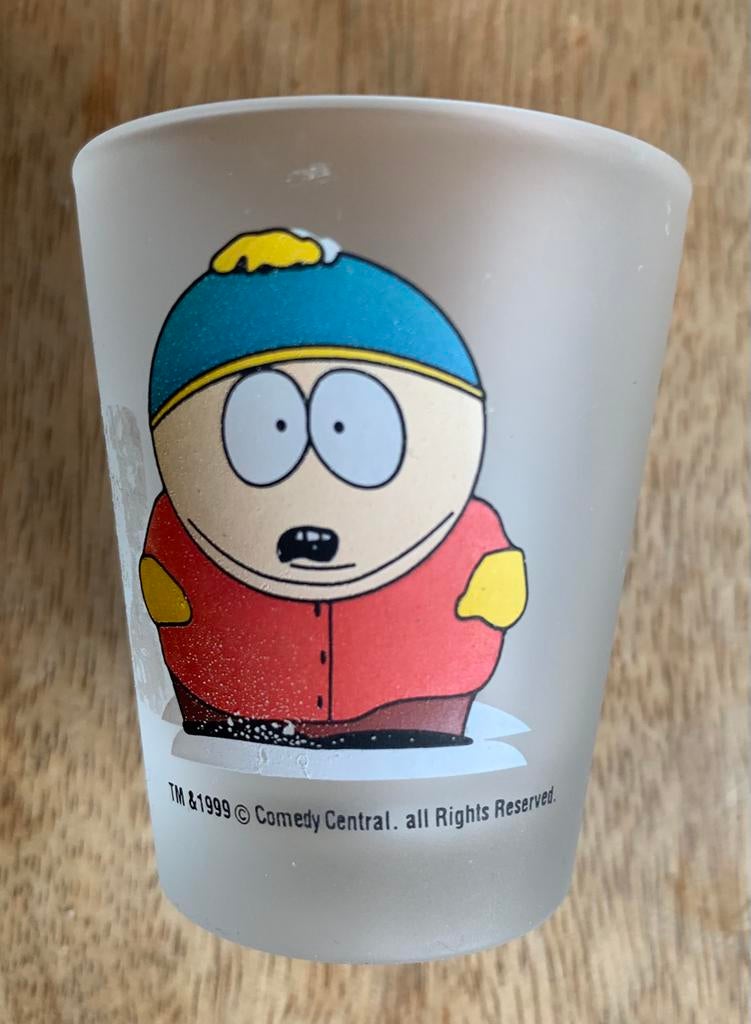 South Park: CartMan Borrelglas, Verzamelen, Film en Tv, Ophalen of Verzenden