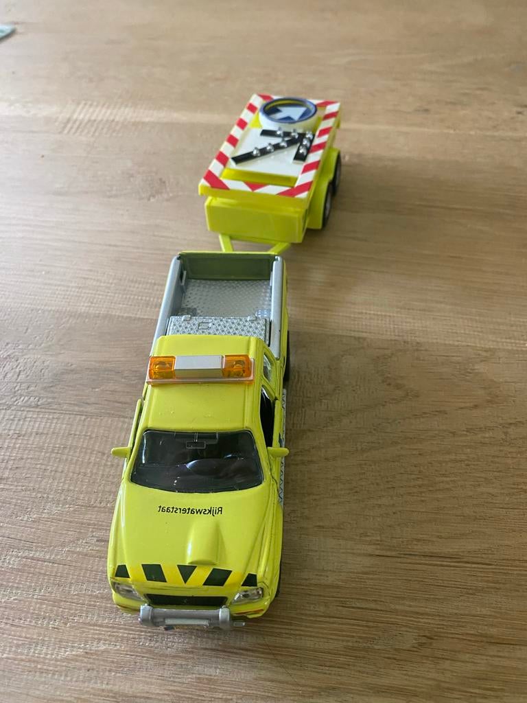 Rijkswaterstaat  auto met aanhanger, Ophalen of Verzenden, Gebruikt, Auto's