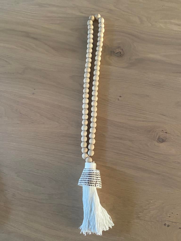 Decoratie ketting met schelp, Ophalen of Verzenden, Zo goed als nieuw