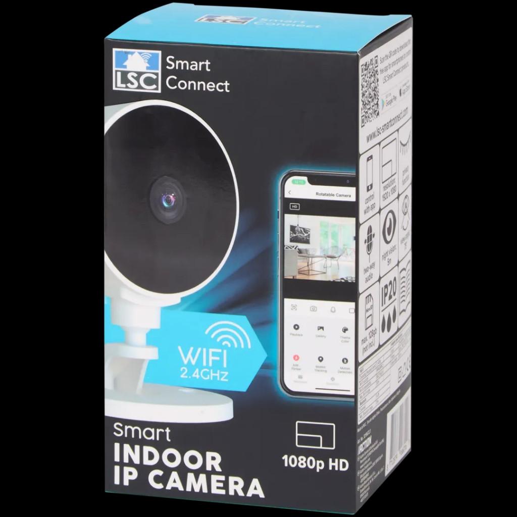 LSC Smart Connect Smart indoor IP camera  1080p HD, Audio, Tv en Foto, Videobewaking, Nieuw, Binnencamera, Ophalen