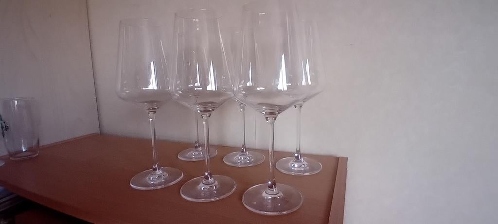 Wijnglazen Leonardo Puccini x 6, Verzamelen, Glas en Borrelglaasjes, Ophalen, Zo goed als nieuw, Overige typen