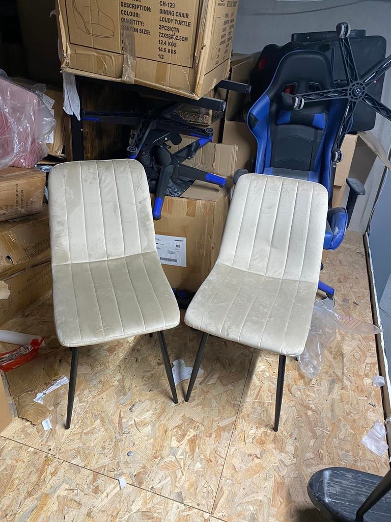 Nieuw-Eetkamerstoel-Bureaustoel, Ophalen, Nieuw, Eén