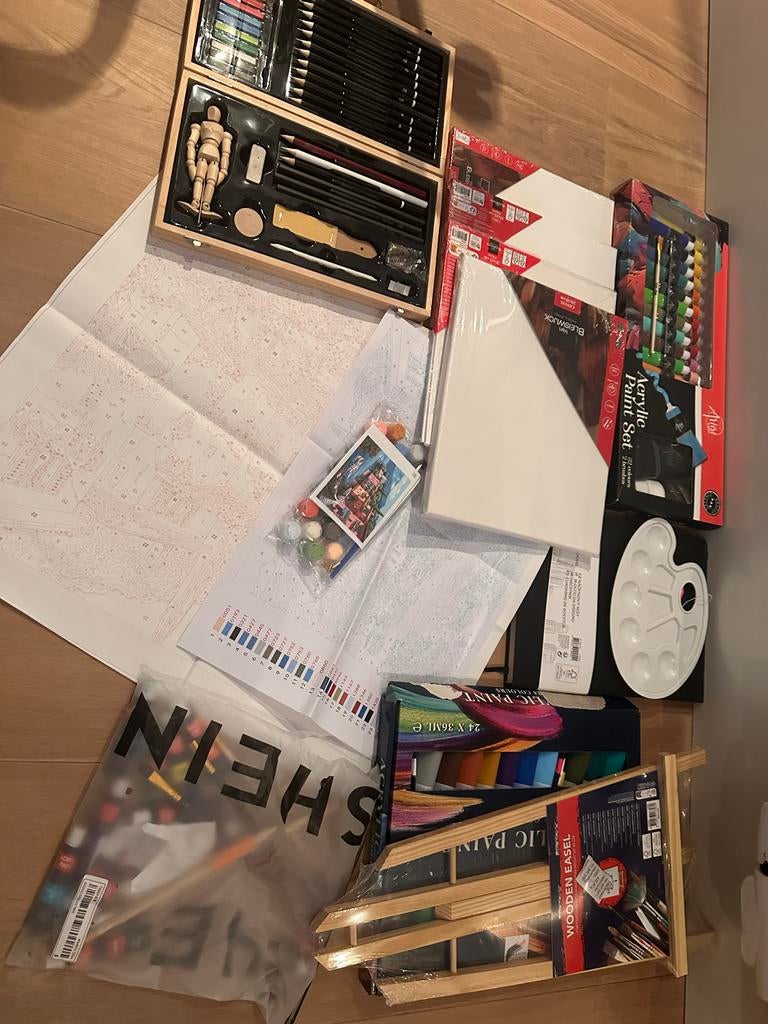 Painting set, Ophalen of Verzenden, Nieuw, Meerdere media, Kunst en Creatief