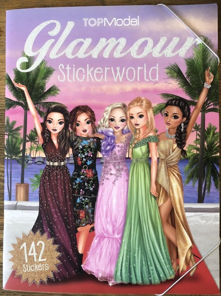 TopModel Glamour stickerworld, Ophalen of Verzenden, Nieuw