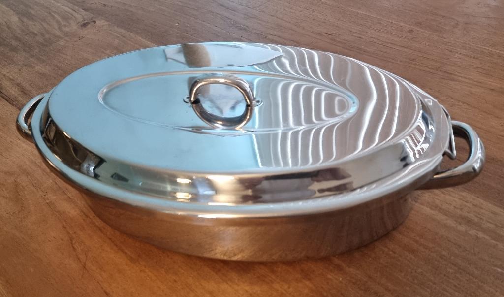 Vispan rvs lord nelson, Huis en Inrichting, Ophalen, Gebruikt